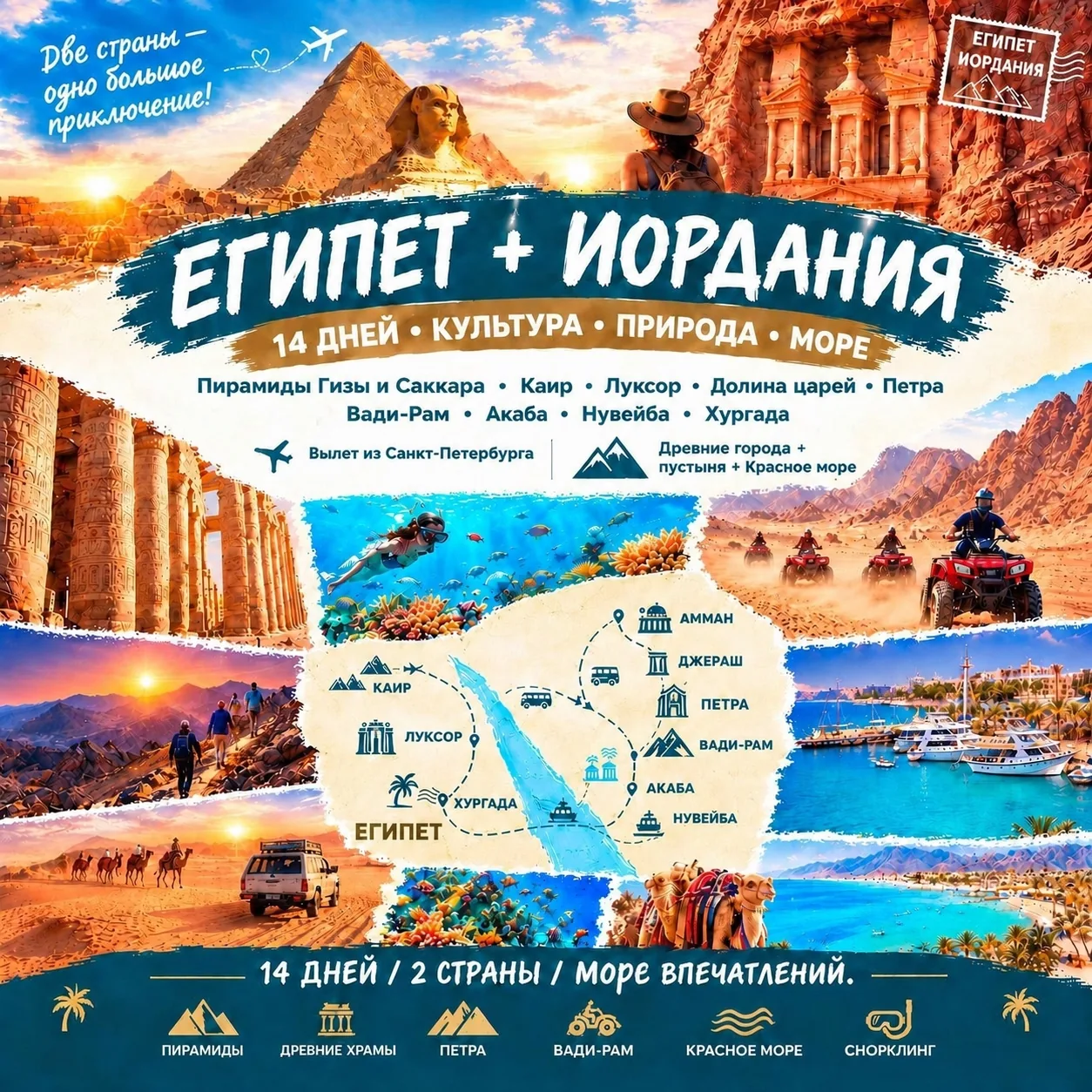 Путешествие в Египет и Иорданию