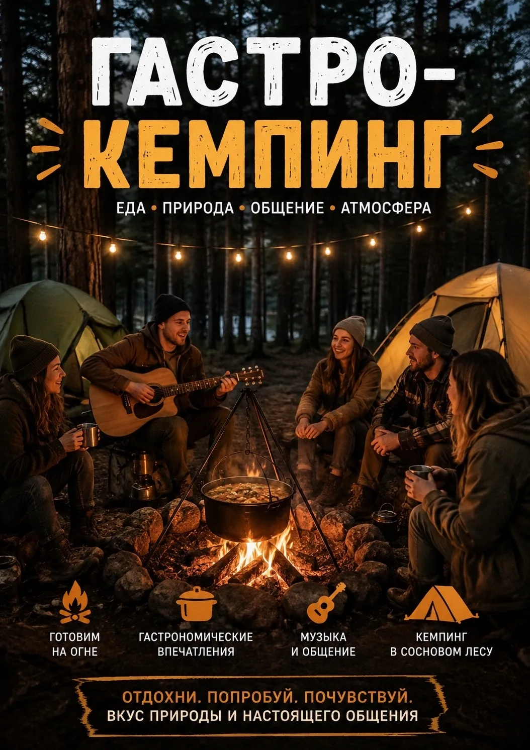 Гастрономический кемпинг