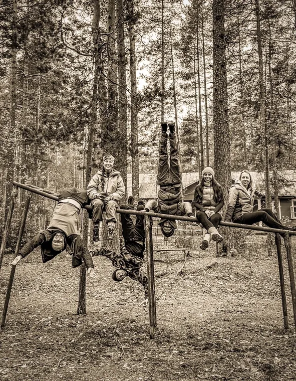 Отдых в лесу с Pilgrim Family