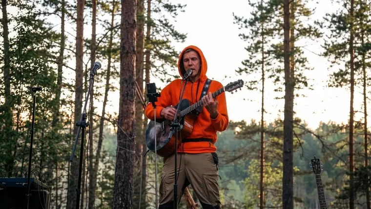 Guitar Camping